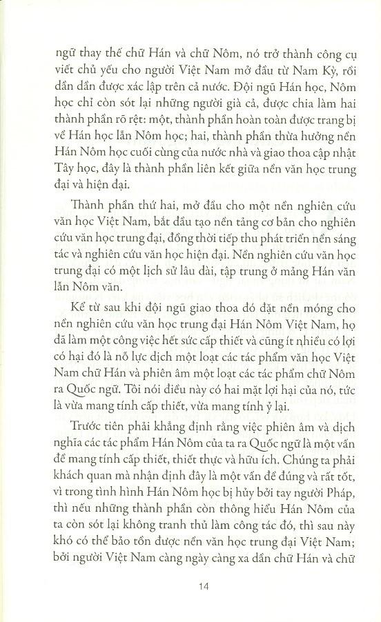 Văn Học Trung Đại Việt Nam Nhìn Từ Thể Loại Tiểu Thuyết Truyền Kỳ Chữ Hán