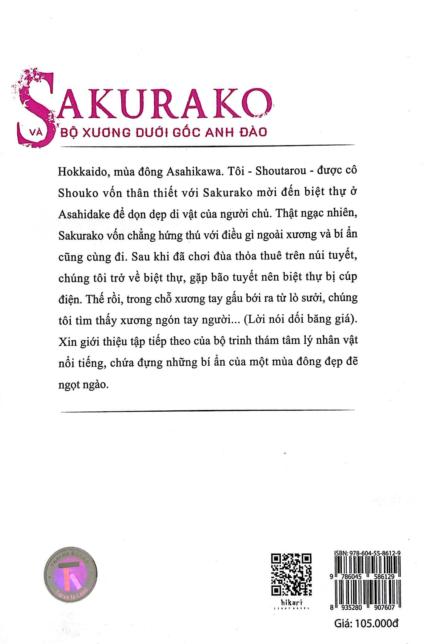 Sakurako Và Bộ Xương Dưới Gốc Anh Đào 7 - Những Ngón Tay Biết Kể Chuyện