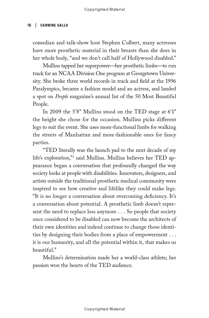 Talk Like TED: The 9 Public Speaking Secrets Of The World