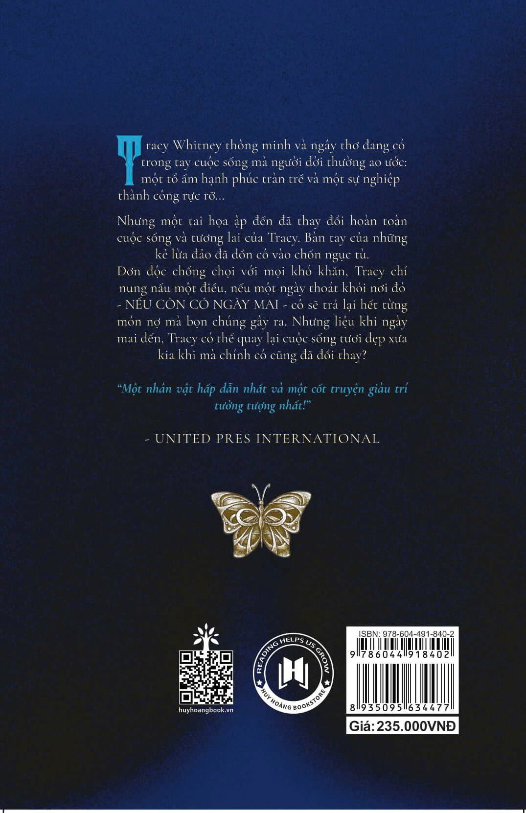 Nếu Còn Có Ngày Mai – Sidney Sheldon – Nguyễn Bá Long Dịch – Huy Hoang Bookstore – NXB Văn Học