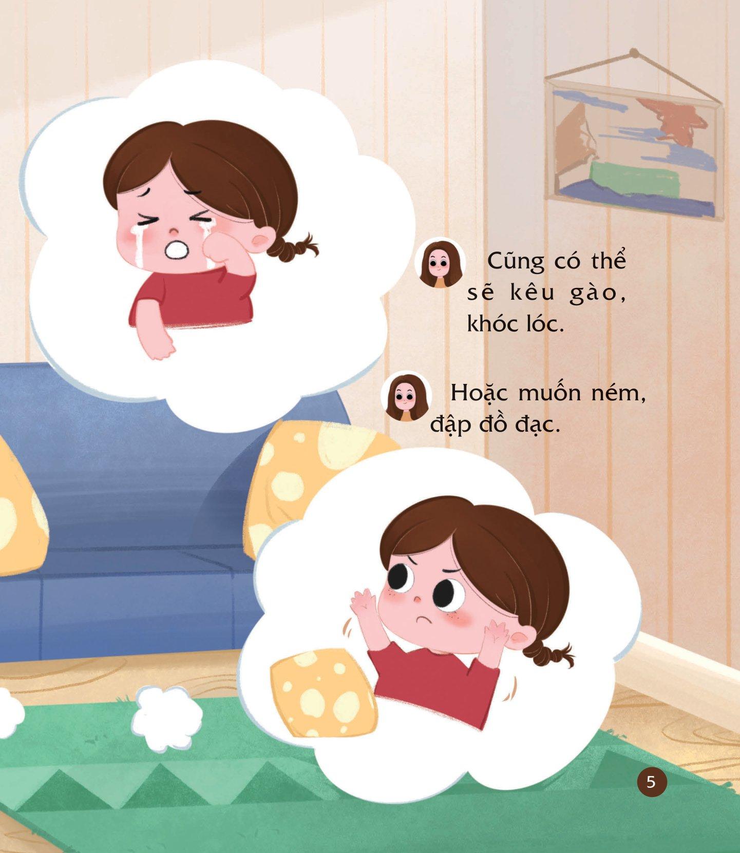 Sách Cùng Con Nuôi Dưỡng Cảm Xúc Tích Cực - Con Không Cáu Giận