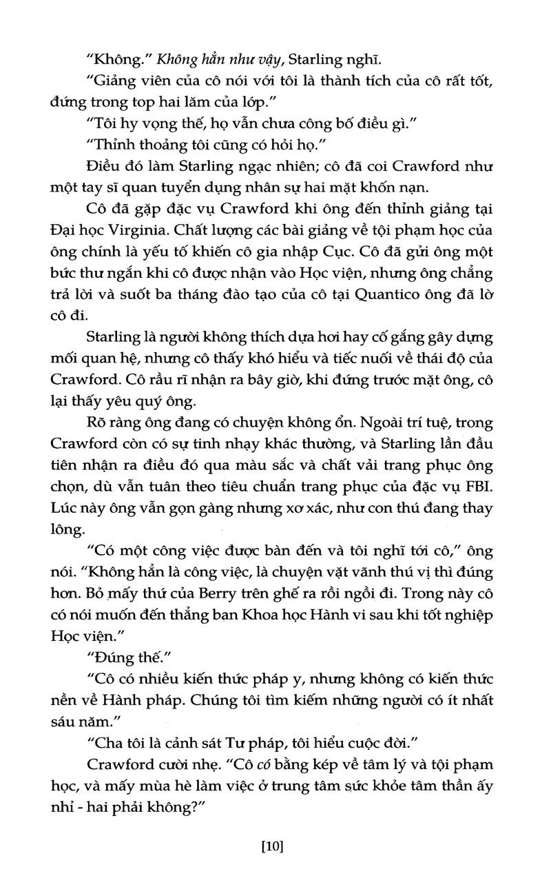 Sự Im Lặng Của Bầy Cừu (Tái Bản)