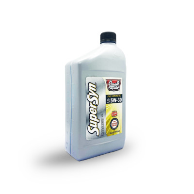 Dầu nhớt tổng hợp xe ô tô máy xăng cao cấp SUPERS SuperSyn Full Synthetic SAE 5W30 API SP/GF-6A Chai 946ml