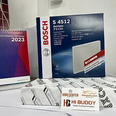 Lọc Gió Điều Hòa Tiêu Chuẩn BOSCH Aeristo S4512 Dành Cho Xe SUZUKI XL-7 (20-), Ertiga ( 19 - )