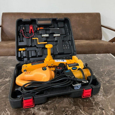 Bộ nâng kích gầm điện, kiêm máy bơm lốp và máy siết ốc ô tô đa năng 3 trong 1 ROGTZ TY-EJ06 tải trọng 2 tấn - Hàng Nhập Khẩu (Bảo hành 2 năm)