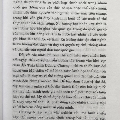 Chiến Lược Đối Ngoại Của Các Nước  Lớn Trong Bối Cảnh Thế Giới Hiện Nay: Sự Kết Hợp Các Công Cụ Địa Kinh Tế và Địa Chính Trị