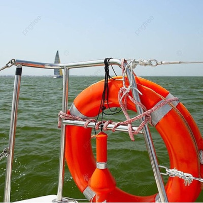 Phao tròn cứu hộ (cứu sinh) nhựa - Cam Sportslink