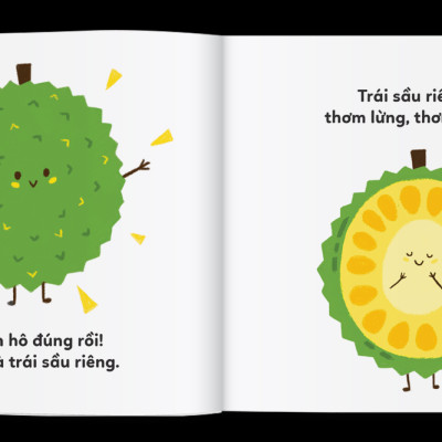 Sách Ehon Vương Quốc Trái Cây - Trái Gì Đây?