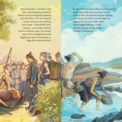 A HISTORY OF VIETNAM IN PICTURES - THE LAM SƠN UPRISING (IN MÀU, BÌA MỀM)