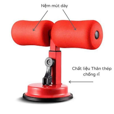 Dụng Cụ Gập Bụng Chữ T Có Đế Hút Chân Không, Dễ Thực Hiện Động Tác - Hàng chính hãng