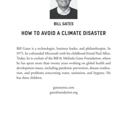 How To Avoid A Climate Disaster: The Solutions We Have And The Breakthroughs We Need
