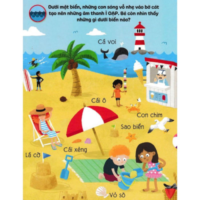 Những Từ Vựng Đầu Đời Của Bé  - Âm Thanh Ngộ Nghĩnh - Sách Âm Thanh Tân  Việt