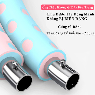 Vòng Lắc Eo Giảm Mỡ Bụng - Hàng Chính Hãng dododios - Phiên Bản 2029 Plus - Vòng lắc eo bằng hợp kim rỗng - Thay đổi được cân nặng - Đảm bảo tính cá nhân hóa khi tập luyện