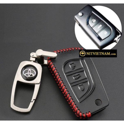Bao Da Chìa Khóa Xe Ô Tô dành cho Toyota Innova , Fortuner , Corolla Altis 