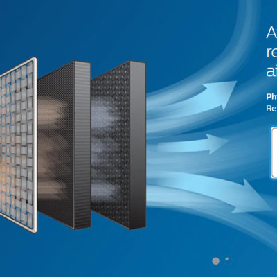 Màng lọc không khí GSF160Plus dùng cho máy khử mùi, lọc không khí Philips GP9101 - Hàng nhập khẩu