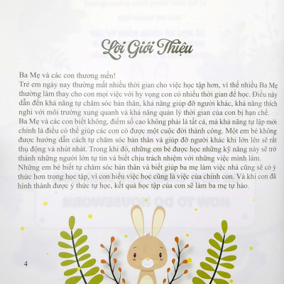 Bé Học Kỹ Năng Sống Tự Lập - Tập 1: Bé Học Chăm Sóc Nhà Cửa (Song Ngữ Việt - Anh)