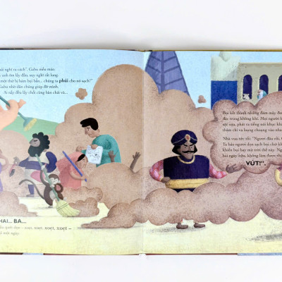 Sách - Ông vua chân thối (truyện cổ tích hài hước Ấn Độ cho bé từ 4 tuổi+) - Bìa cứng