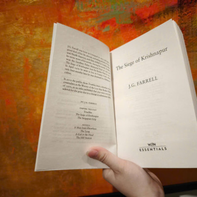 Sách - The Siege Of Krishnapur: Winner of the Booker Prize (W&N Essentials) by J.G. Farrell 