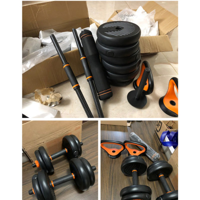 Bộ Tạ Tay Đa Năng Điều Chỉnh 10Kg Composite  6 Trong 1 FED-130210 Cao Cấp Đại Nam Sport