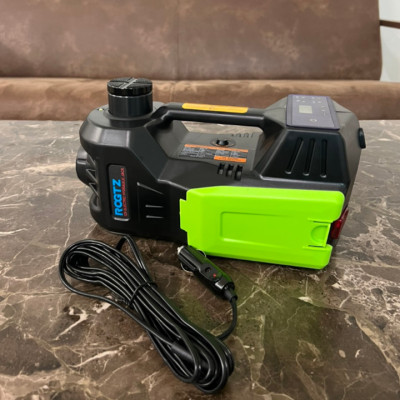 Bộ nâng kích gầm điện kiêm máy bơm lốp và máy siết ốc ô tô đa năng 3 trong 1 ROGTZ TY-004 Tải trọng 5 tấn - Hàng Nhập Khẩu