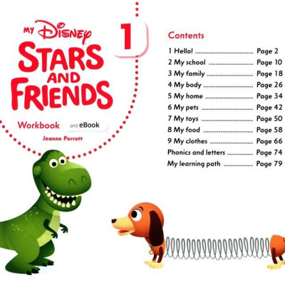 My Disney Stars And Friends Level 1 Workbook With eBook