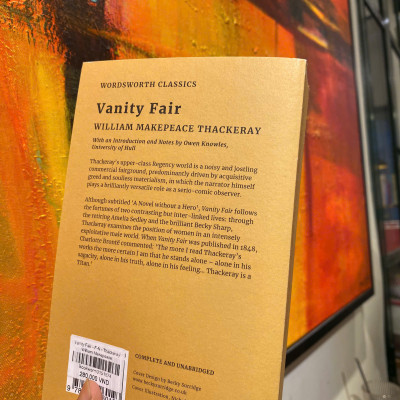 Sách - Vanity Fair by William Makepeace Thackeray - Tiểu thuyết kinh điển tiếng Anh/ English Classics Novel
