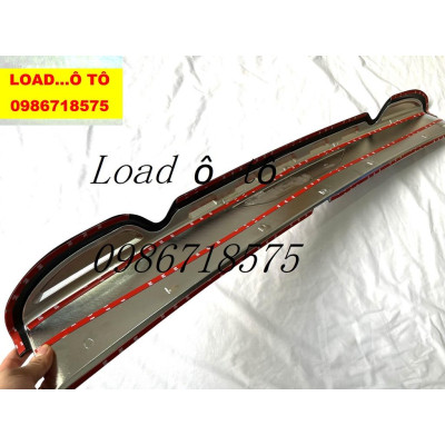 Chống Trầy Cốp Ngoài Nhựa 3D Xe Toyota Fortuner 2012-2016 Mẫu Nhựa ABS Mạ Crom Sáng Bóng