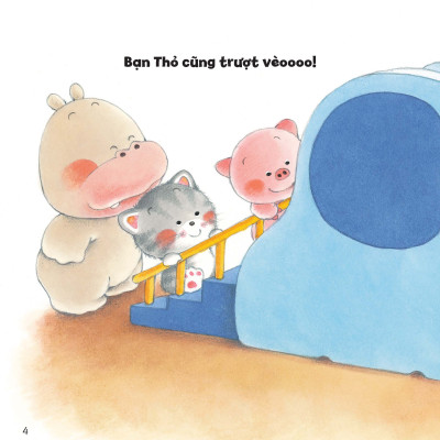 Xếp hàng chờ đến lượt - Tủ sách Ehon cho bé