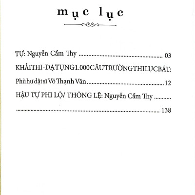 Sách - Khải Thi Dạ Tụng