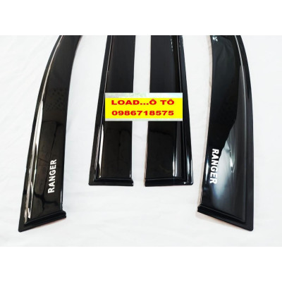 Vè Che Mưa Đen Thái Xe Ford Ranger 2022-2016 Mẫu Đen Dày Cao Cấp Nhất Thị Trường