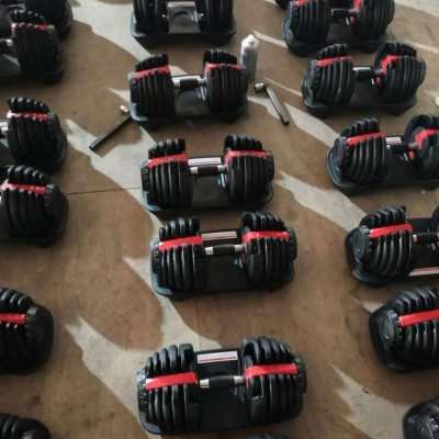 Bộ Tạ Tay Điều Chỉnh Khóa Số Tự Động 24kg Cao Cấp TP Tienphatsmart