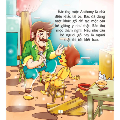 Truyện Cổ tích thế giới hay nhất - Pinochio cậu bé người gỗ