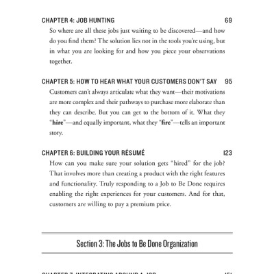 Competing Against Luck: The Story of Innovation and Customer Choice