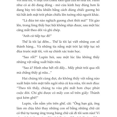 Arsène Lupin - Siêu Trộm Hào Hoa - Lời Thú Tội