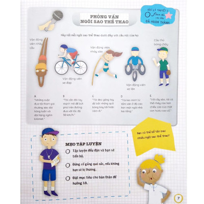 Tủ Sách Giáo Dục Stem: Ngôi Sao Thể Thao Tập Sự