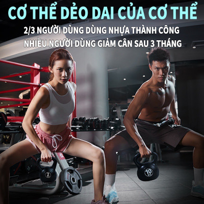 Tạ Ấm,Tạ Bình Vôi 8kg ( Chất Liệu Vỏ Nhựa PE Bọc Bê Tông) Giá Thành Rẻ, Hàng Chất Lượng