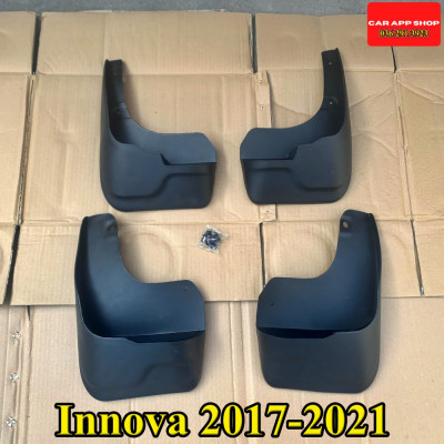 Chắn Bùn Toyota Innova Đời 2006 - 2022  Chất liệu Nhựa Dẻo Tặng kèm Ốc Vít ,Bộ 4 Chiếc Hàng Loại 1