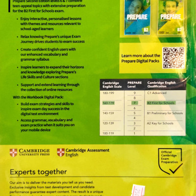 Prepare Level 7 Workbook With Digital Pack