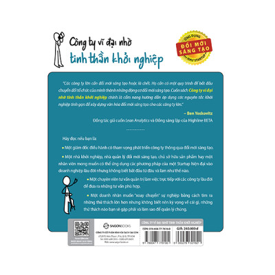 Công Ty Vĩ Đại Nhờ Tinh Thần Khởi Nghiệp