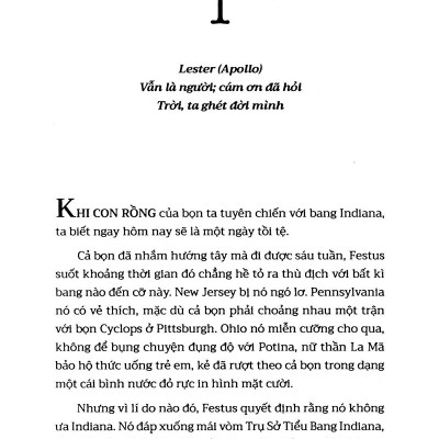 Lời Tiên Tri Hắc Ám (Tái Bản 2018) - Phần 2 Series Những Thử Thách Của Apollo