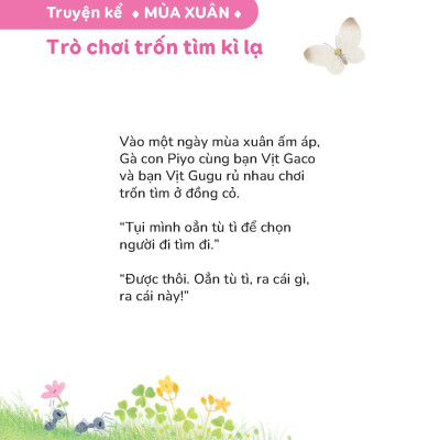 Gà con Piyo và Xuân Hạ Thu Đông