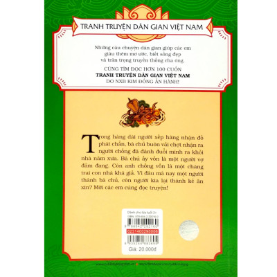 Tranh Truyện Dân Gian Việt Nam: Người Vợ Thông Minh [Tái bản 2023]