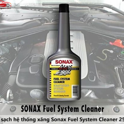Phụ Gia Bảo Vệ Hệ Thống Diesel SONAX Common Rail Diesel System Cleaner 250ml 521100