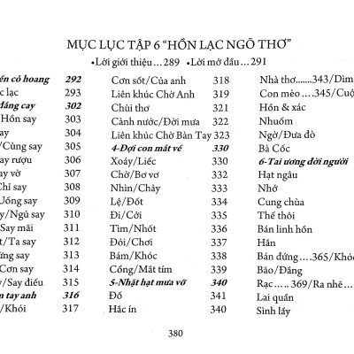 Xuân Tòng Và Sáu Tập Thơ