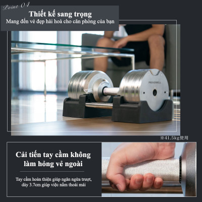 Lysin - 01 quả tạ 32.5kg/02 quả tạ 65kg điều chỉnh trọng lượng 20 cấp độ mỗi lần đổi 1.5kg tạ đòn tập luyện chuyên nghiệp tập gym, tập luyện cơ bắp tập luyện thể thao.