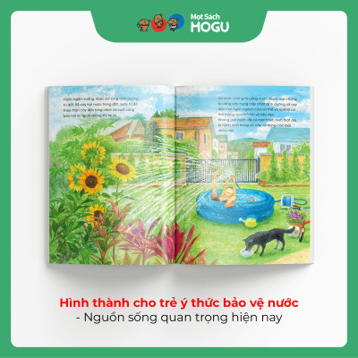 Truyện Ehon bé 3-4-5 tuổi - Câu chuyện của những giọt nước