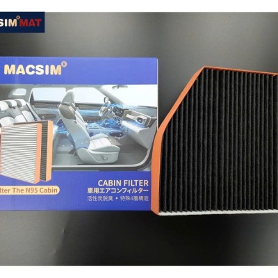 Lọc gió điều hòa cao cấp Macsim N95 xe ô tô  Mercedes GLC; Mercedes GLC couple c253 mã MS26023