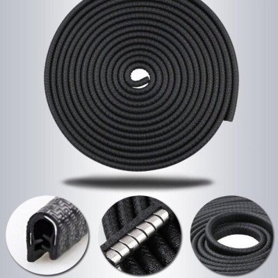 Gioăng cao su, nẹp viền cửa chữ U lõi thép chống va đập, cách âm, chống ồn cao cấp trang trí cho xe ô tô dài 5m