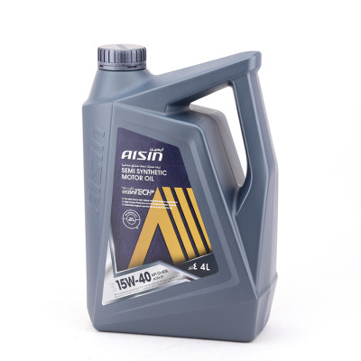 Dầu Nhớt Bán Tổng Hợp AISIN Econtech+ CI4/SL 15W40 4 Lít ECSI1544P - Nhập Khẩu Chính Hãng