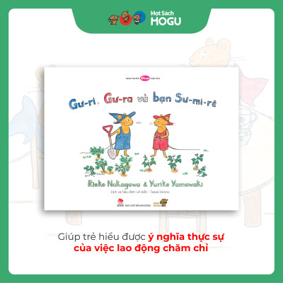 Truyện Ehon bé 3-4-5 tuổi - Gư-ri, Gư-ra và bạn Sư-mi-rê